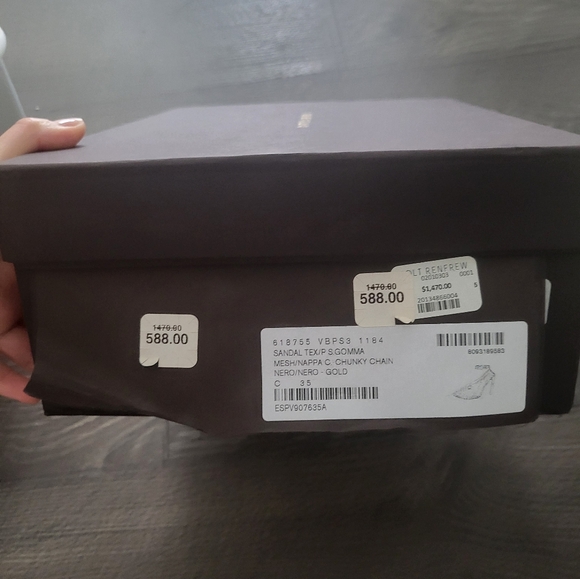 *Brand New* Bottega Veneta Meshed Sandal size 5 (fits size 5.5 slim feet) - Picture 2 of 3